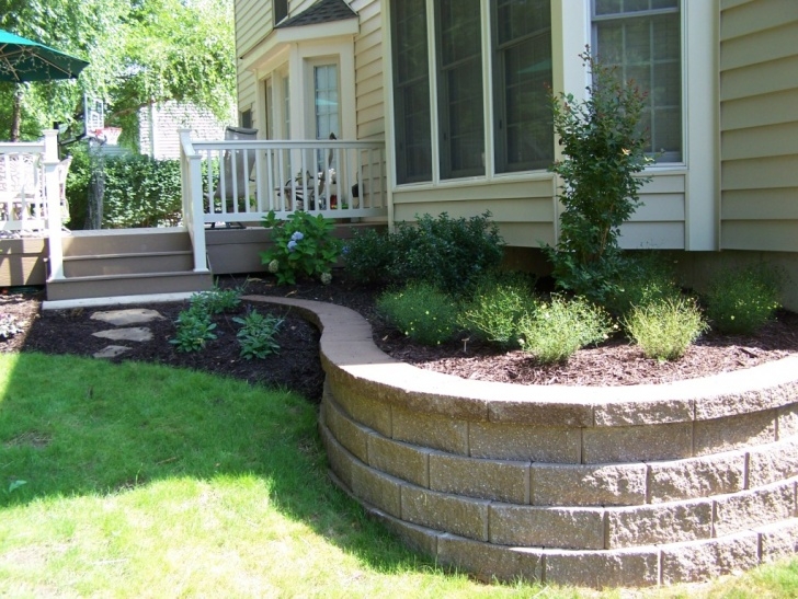 Garden Retaining Wall Blocks Block Retaining Walls - Landscaping St. Louis, Landscape Photo 834