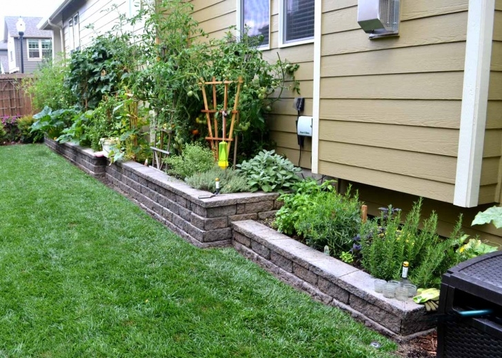 Garden Retaining Wall Blocks Raised Bed Made With Retaining Wall Block | Lewis Image 286