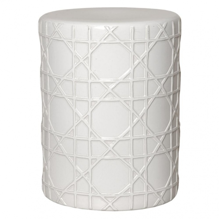 Garden Stool Home Depot Emissary White Cane Ceramic Garden Stool-08249Wt - The Image 889