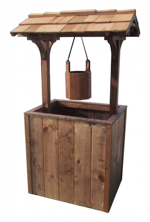 Garden Wishing Well Home Depot Samsgazebos Wishing Well Wood Planter, 4-1/2 Feet Tall Photo 513