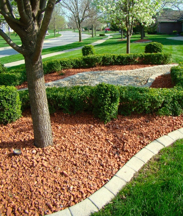 Gravel Chips For Garden Red Brick Chips | Indianapolis Decorative Rock | Mccarty Mulch Image 328