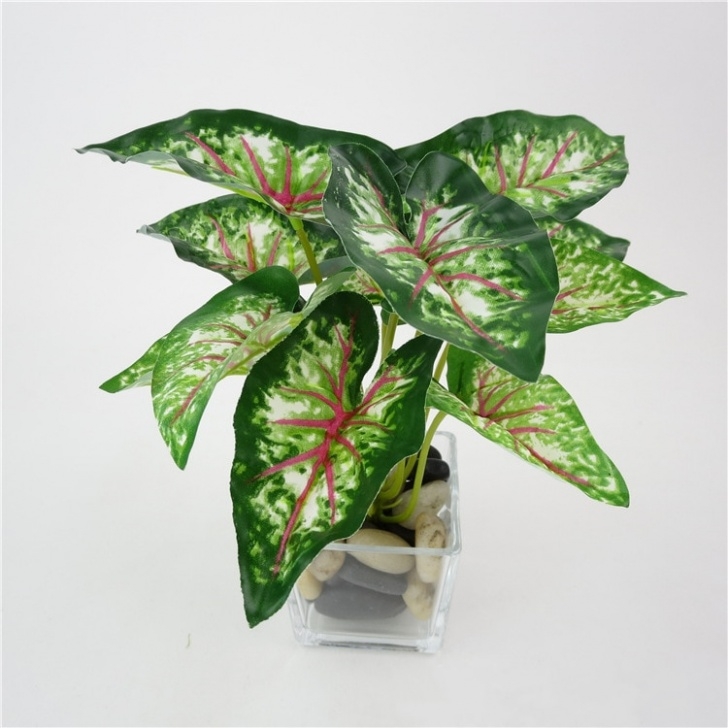Green Plants For Garden Home Decoration Artificial Green Plants Plastic Fake Image 737