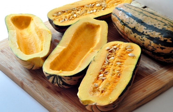 Growing Delicata Squash Turkey Stuffed Delicata Squash - The Creekside Cook Picture 439