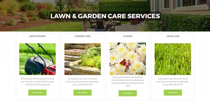 Home And Garden Maintenance Services Lawn Care - Premium Responsive Lawn Mowing & Landscape Image 314