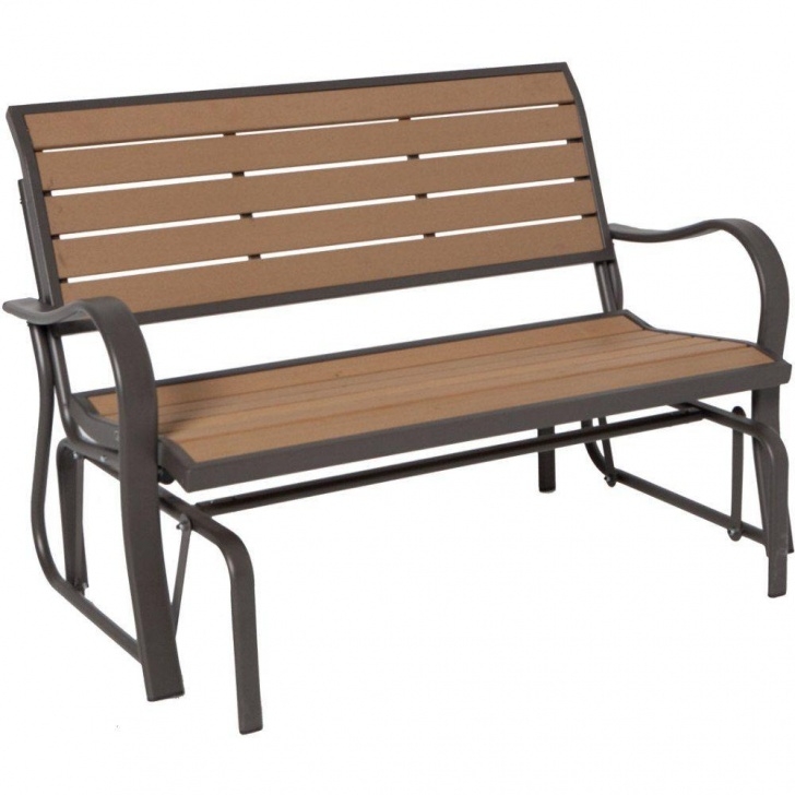 Home Depot Garden Bench Lifetime Wood Alternative Patio Glider Bench-60055 - The Image 240