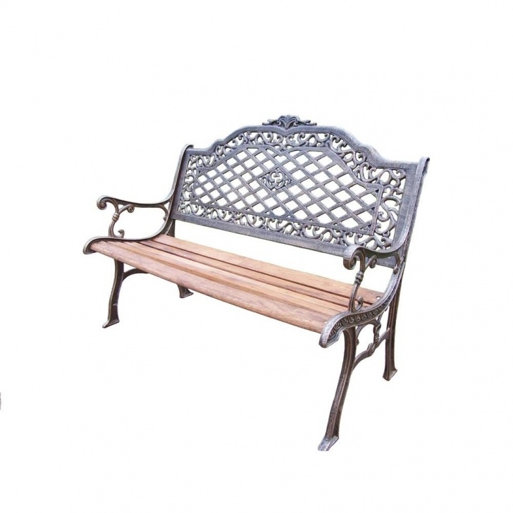 Home Depot Garden Bench Oakland Living Mississippi High Back Patio Bench-6014-Ab Picture 388