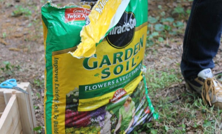 Home Depot Raised Bed Soil Spring Garden Project: Raised Garden Bed Image 848