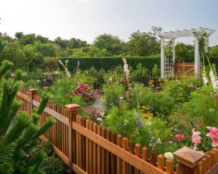 Houzz Gardens And Landscaping Garden Picket Fence | Houzz Picture 207