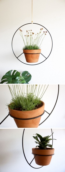 Indoor Hanging Plant Pots 53 Indoor Garden Idea – Hang Your Plants From The Ceiling Photo 703