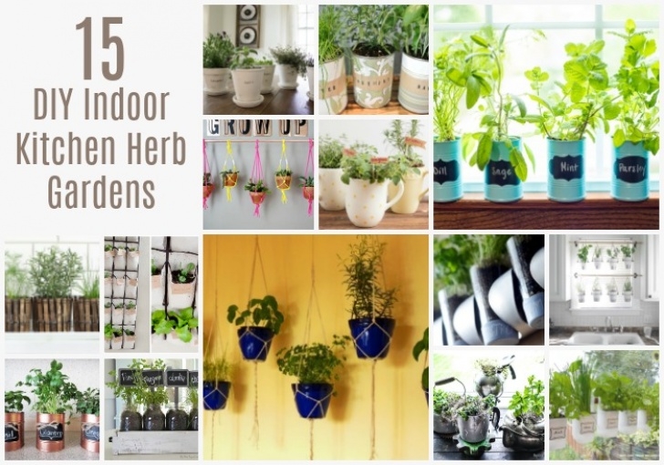 Indoor Kitchen Herb Garden 15 Diy Indoor Kitchen Herb Gardens - Crock-Pot Ladies Picture 480
