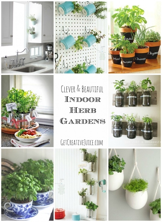Indoor Kitchen Herb Garden Indoor Herb Garden Ideas - Creative, Beautiful, And Easy Picture 113