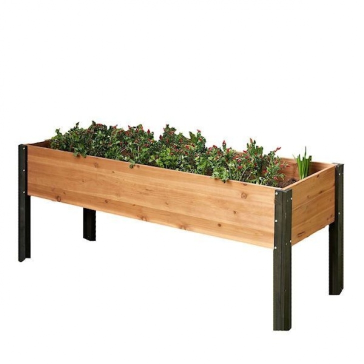 Indoor Raised Garden Bed Elevated Outdoor Raised Garden Bed Planter Box - 70 X 24 X Picture 985