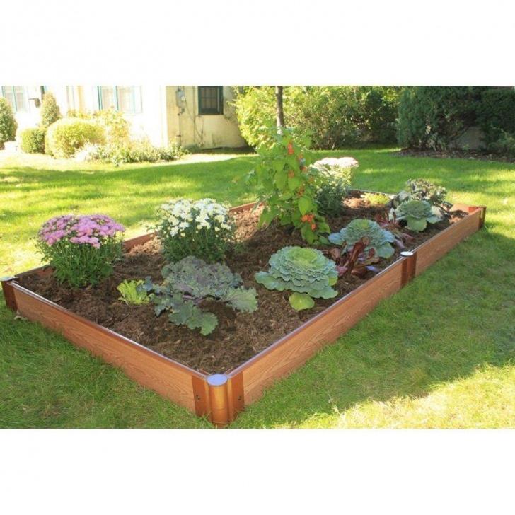 Indoor Raised Garden Bed Frame It All 1-Inch Series Composite Raised Garden Bed Kit Picture 379