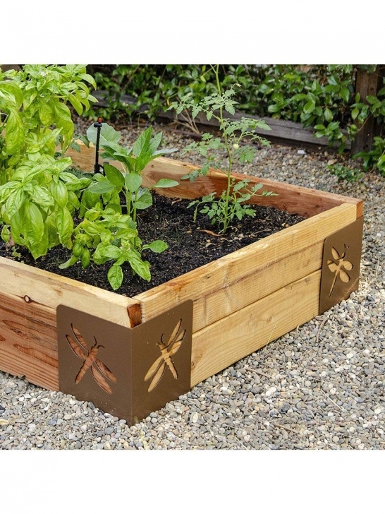 Indoor Raised Garden Bed Instabrace Decorative Raised Bed Corner Brackets Picture 308