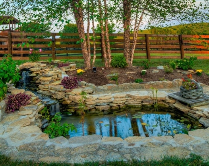 Landscaping Around A Pond Water Features In Columbia, Mo – Westco Grounds Maintenance Image 519