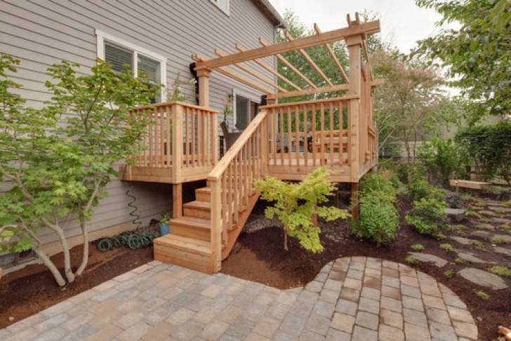 Landscaping Around Deck 37 Beautiful Landscaping Ideas Around Deck Picture 415