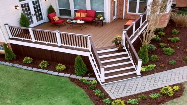 Landscaping Around Deck Deck And Brick Patio Ideas (See Description) - Youtube Image 399
