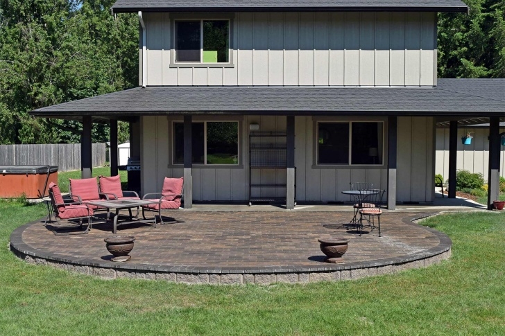 Landscaping Around Raised Deck East Olympia Raised Patio - Ajb Landscaping &amp; Fence Photo 067