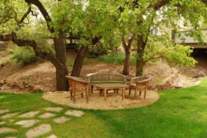 Landscaping Under Pine Tree Outdoor Kitchens In Southwest Florida, Retaining Wall Photo 231