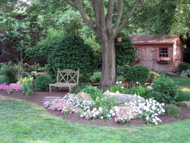 Landscaping Under Trees Landscape Plantings | Garden Sitting Areas, Backyard Image 739
