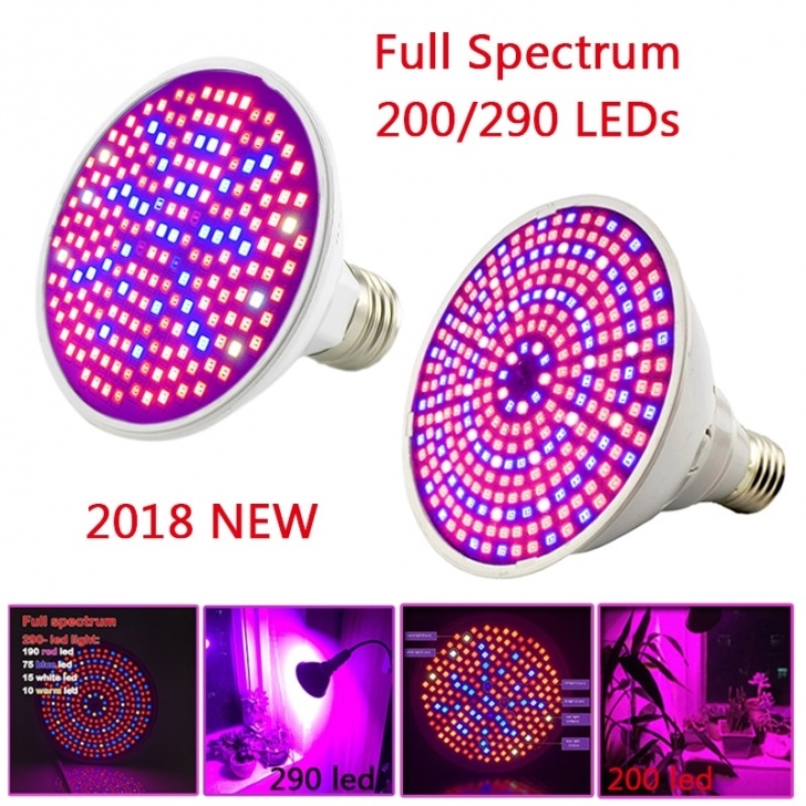 Led Plant Grow Light Bulb 290 Led Plant Grow Light E27 200 Led Growing Lights Bulb Photo 621
