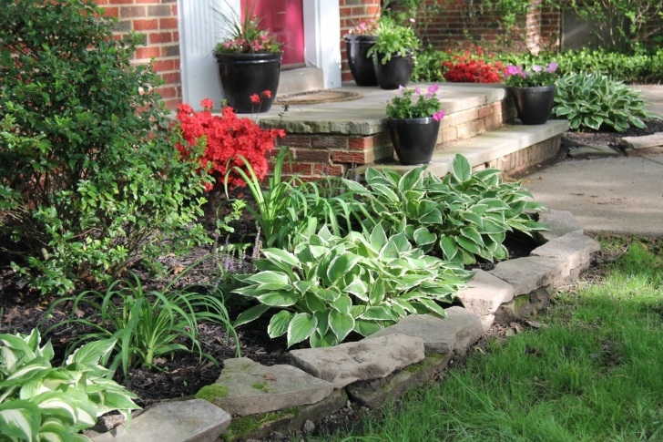 Low Maintenance Flower Beds Stranded In Cleveland: Front Yard Transformation | Our Picture 202
