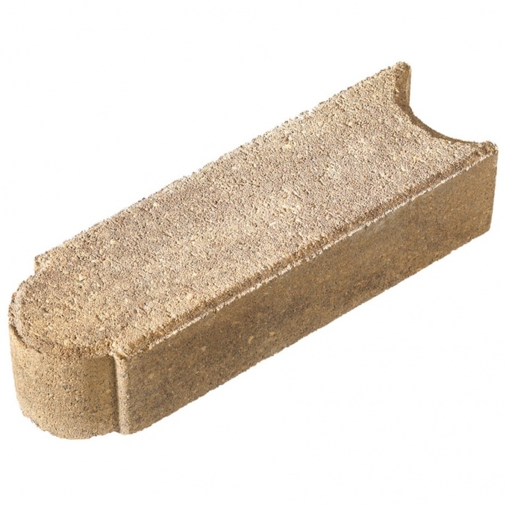 Lowes Flower Bed Edging Bullet Tan/Brown Straight Edging Stone (Common: 12-In X 4 Picture 030