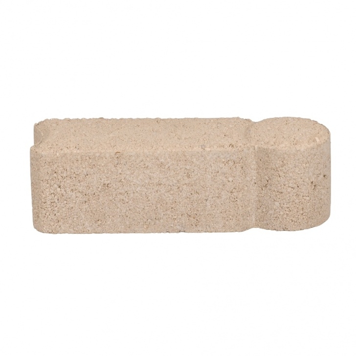 Lowes Stones For Yard Shop Bullet Limestone Straight Edging Stone (Common: 12-In Image 635