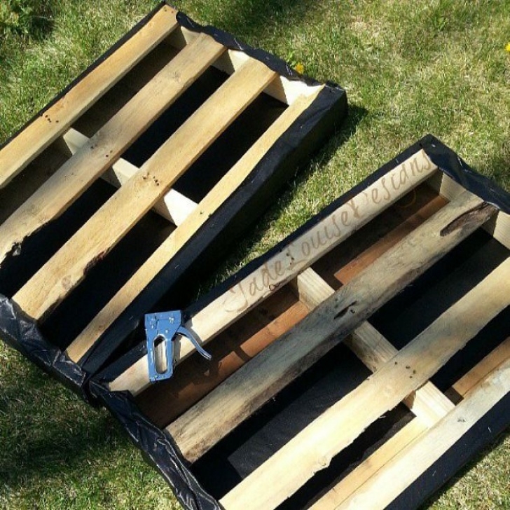 Making A Vegetable Garden Diy Pallet Garden; How To Make Raised Wood Pallet Garden Picture 054