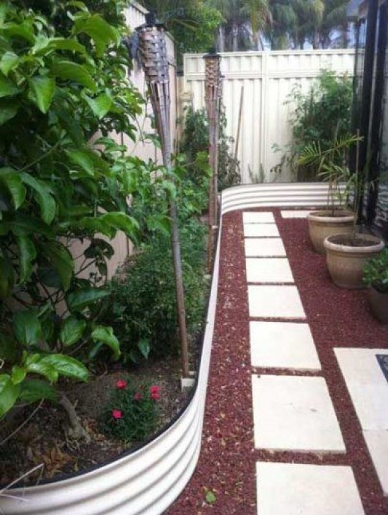 Metal Flower Bed Borders Garden Ideas Flower Beds Corrugated Metal 59+ Ideas # Image 253