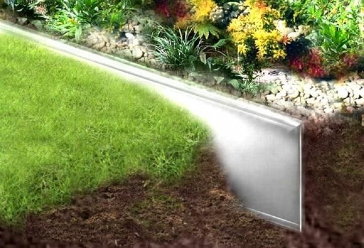 Metal Flower Bed Edging To Keep The Bermuda Grass Out | Graskanten, Tuin Randen Picture 345