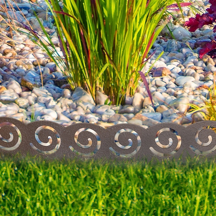 Metal Garden Border Edging Decorative Metal Landscaping Edging - From Sportys Picture 313