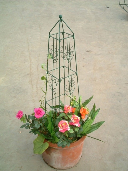 Mini Trellis For Potted Plants Flower Pot Pergola Trellis Decorative Plant Support - Buy Image 636