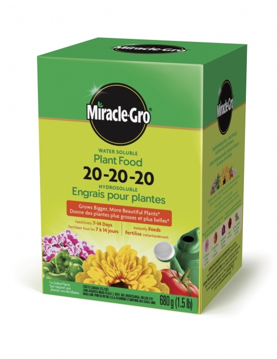 Miracle Gro Vegetable Food Miracle-Gro® Water Soluble Plant Food 20-20-20 - Miracle Photo 066