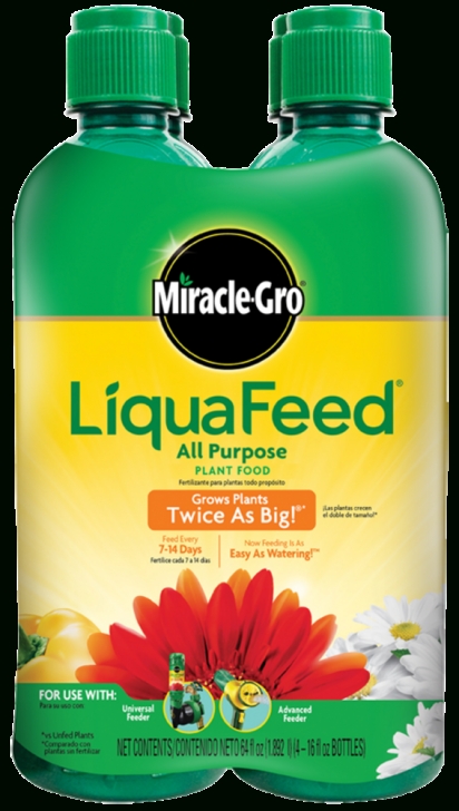 Miracle Grow For Vegetables Miracle-Gro Liquafeed Plant Food Refill Bottles - Plant Image 611