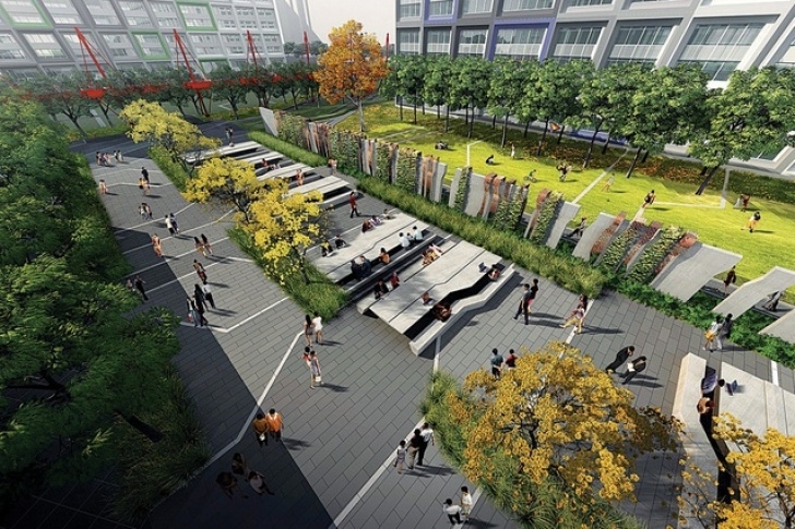 Modern City Garden Landscape Architecture In The Chinese Context | Architectureau Image 677