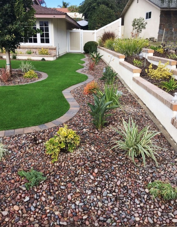 Modern Drought Tolerant Landscaping Artificial Grass And Drought Tolerant Landscaping | Low Image 510