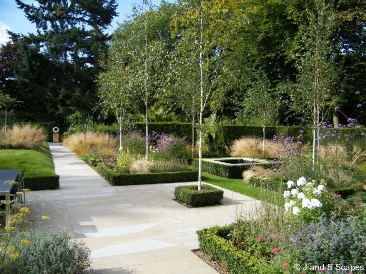 Modern Formal Garden Modern Classic Gardens From The J &amp; S Scapes Portfolio Picture 817