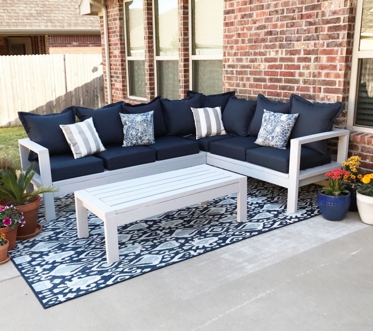 Modern Outdoor Furniture Plans 2X4 Outdoor Sofa | Ana White Photo 975