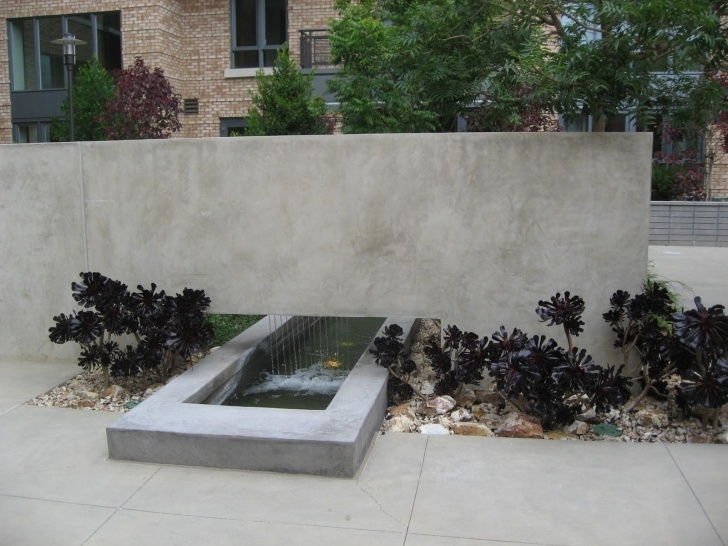 Modern Outdoor Wall Fountain Kate Presents: Modern Fountain In Mission Hills Photo 652