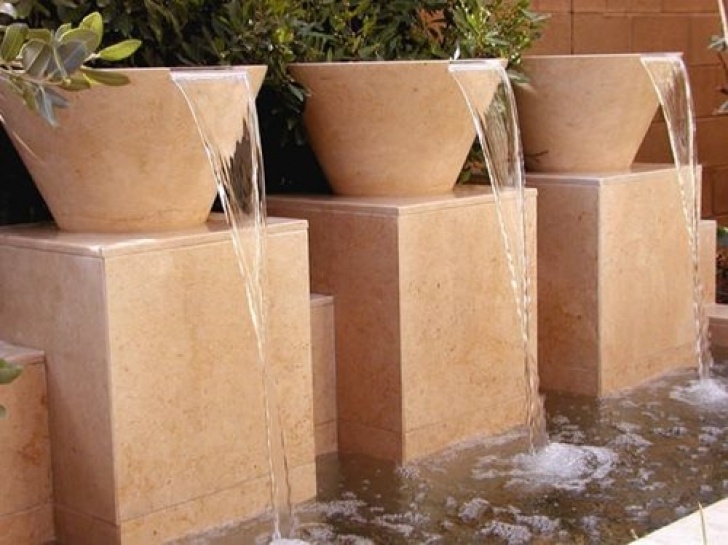 Modern Outdoor Wall Fountain Modern Outdoor Fountains - Pictures &amp; Ideas - Landscaping Image 027