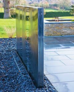 Modern Outdoor Water Wall Fountain Double Sided Water Wall | Water Walls Image 841 Modern Outdoor Water Wall Fountain Double Sided Water Wall | Water Walls Image 841