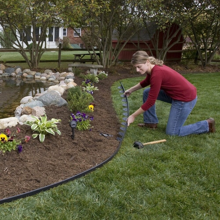 No Dig Lawn Edging 100 Ft No Dig Edging Kit Garden Edge Retainer Border Lawn Image 940