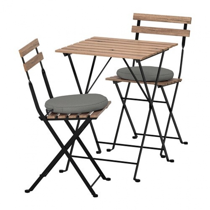 Outdoor Bistro Set Ikea Tärnö Bistro Set, Outdoor - Tärnö Gray-Brown/Frösön Image 251