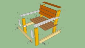 Outdoor Wood Furniture Plans Outdoor Chair Plans | Howtospecialist - How To Build, Step Picture 614