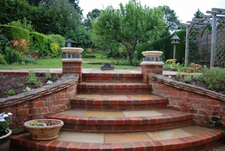 Patio On Sloping Garden Long Steeply Sloping Garden | Accent Garden Designs Picture 361