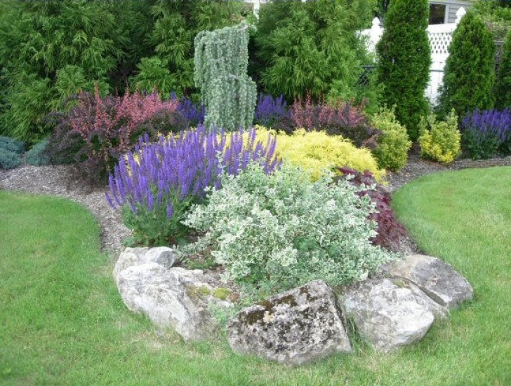 Perennial Flower Bed Designs Computer Rendered Landscape Imaging – A Guide To Landscape Picture 593