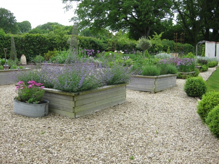 Perennial Plants For Raised Beds Raised Beds With Awesome Perennials In Gravel Garden Picture 017