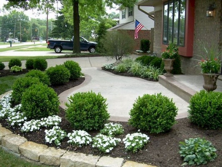 Plants For Landscaping Front Of House Front Yard Entrance Path &amp; Walkway Landscaping Ideas (3 Image 039