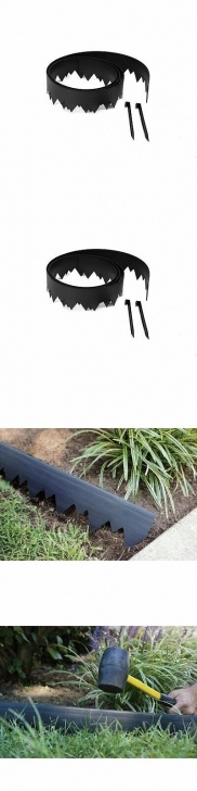 Pound In Landscaping Edging Railroad Ties 112585: Landshark Pound-In Plastic Landscape Image 523
